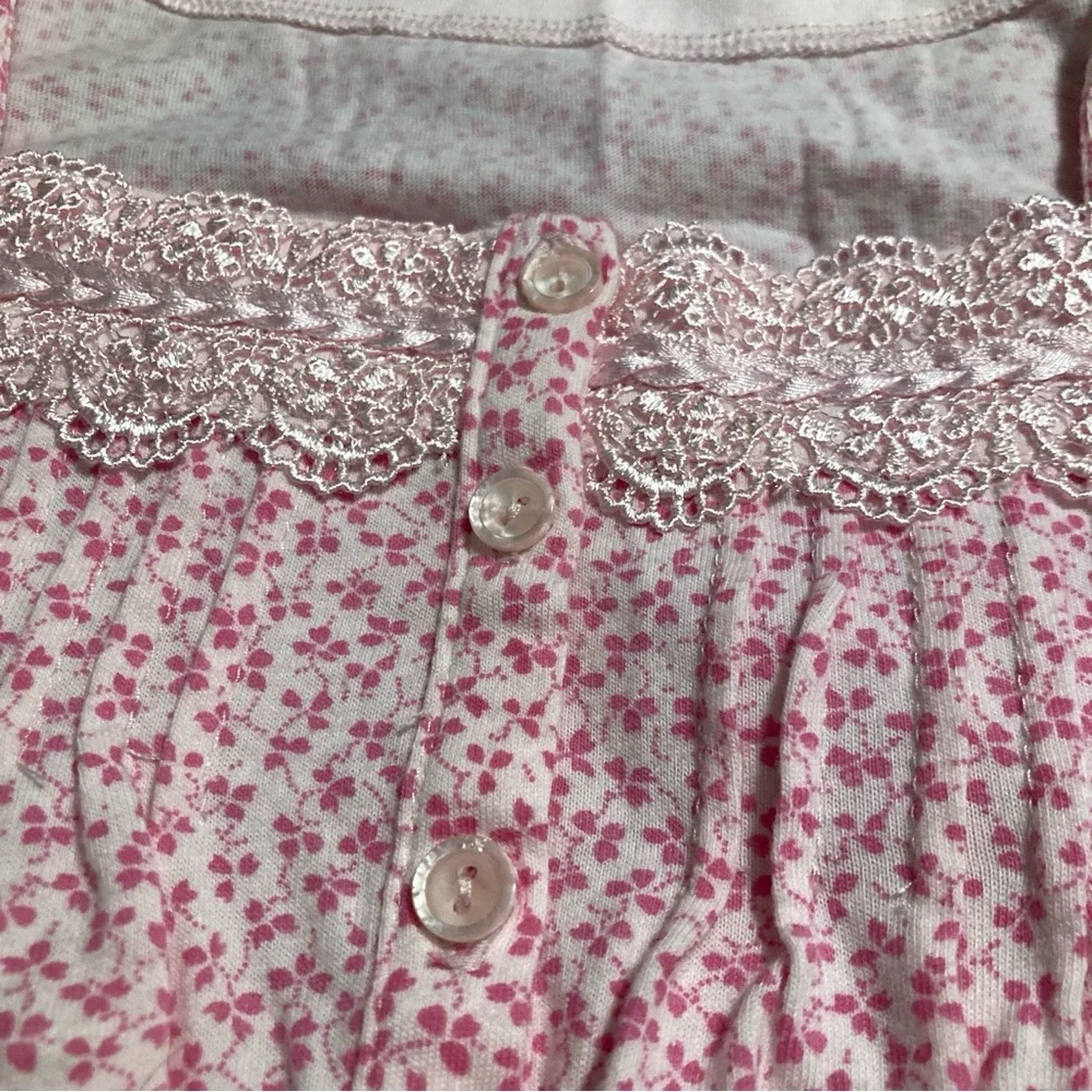 NWOT Simply Basic Vintage 90s Nightgown Nightie Pink Size XL 16/18
